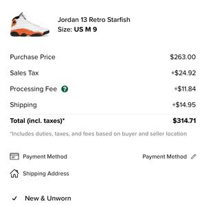 Jordan 13s starfish size 9 no box